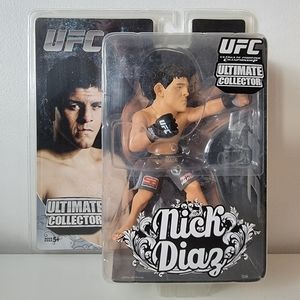 Round 5 UFC Nick Diaz Ultimate Collector Series 13 figure. Mint